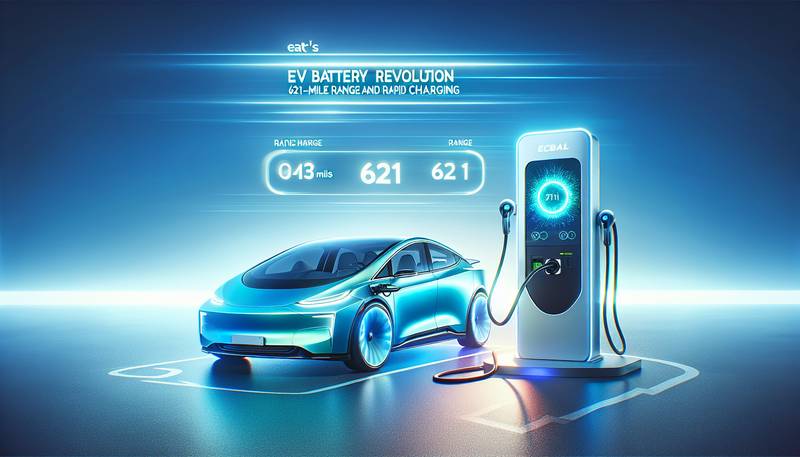 CATL's EV Battery Revolution: 621-Mile Range and Rapid Charging