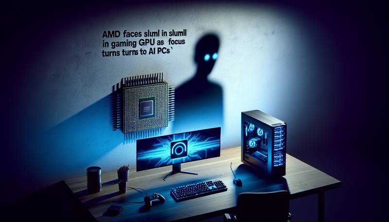 AMD Faces Slump in Gaming GPU Revenue as Focus Turns to AI PCs